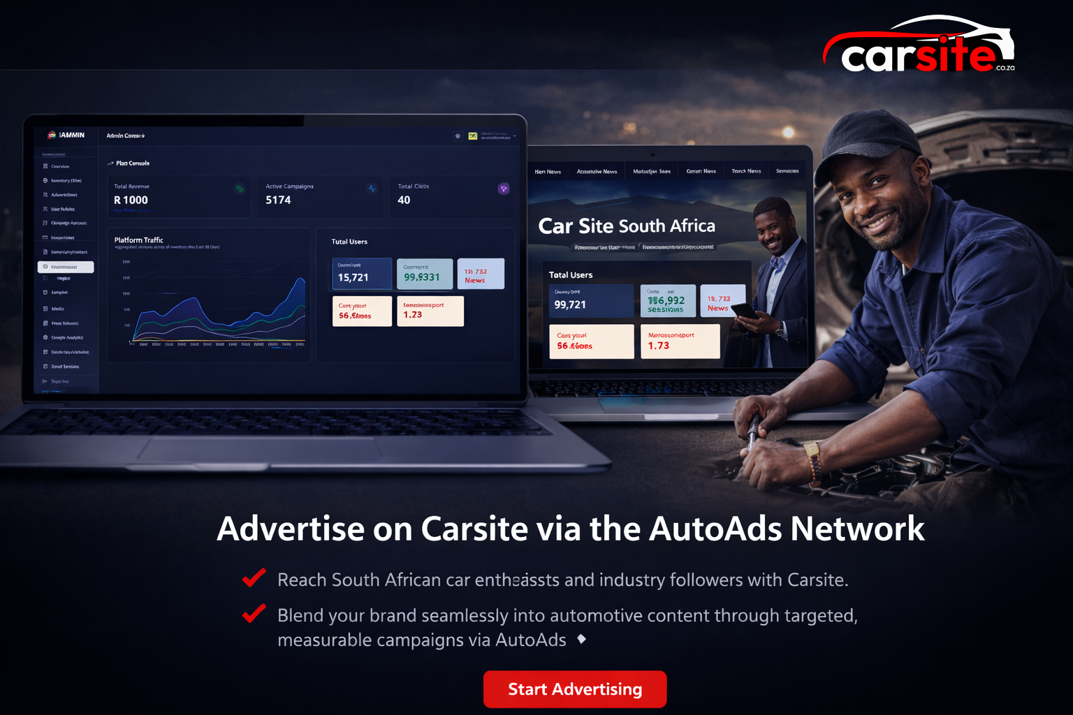Car advertising